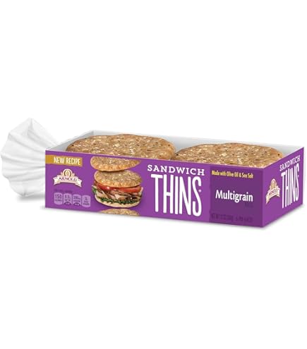 Amazon.com: Arnold Select Sandwich Thins Multi-Grain 12 oz (Pack
